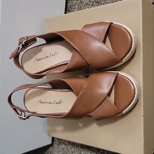 American Eagle Wedge Sandals